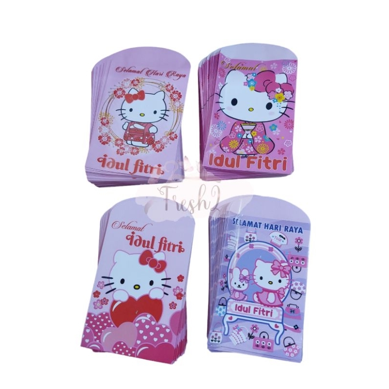 

100 pcs amplop lebaran hello kity _ angpao lebaran hello kity / angpao lebaran