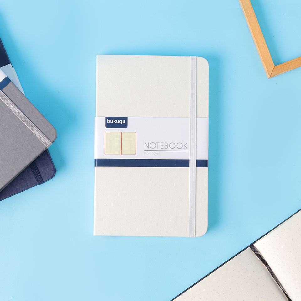 

bukuqu Classic Notebook Putih, Dotted