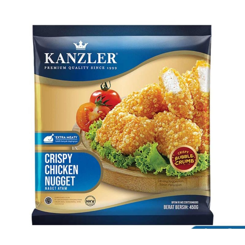 

Kanzler Crispy Chicken Nugget 450 g