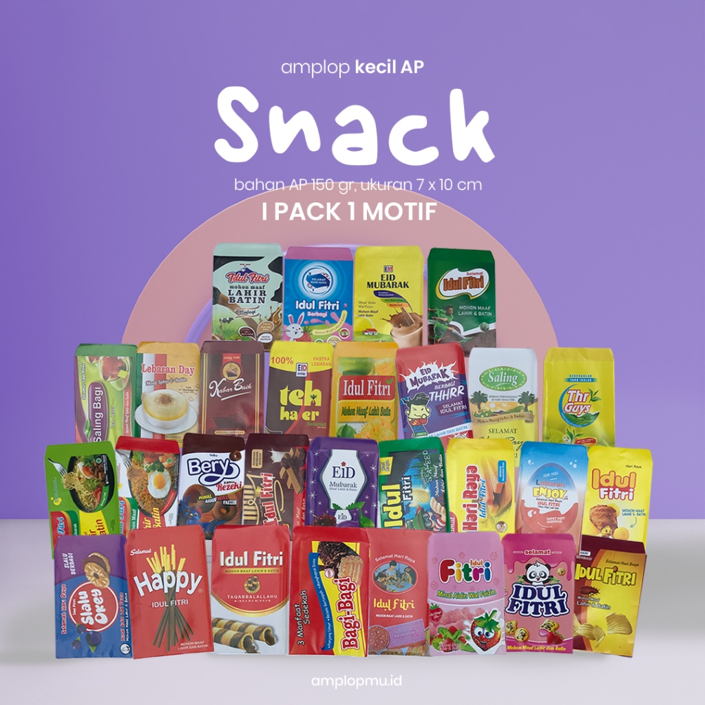 

AMPLOP LEBARA KECIL SNACK