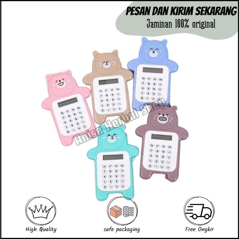 

Kalkulator Mini Portable Kalkulator Motif Karakter Kalkulator Ukuran Kecil Lucu