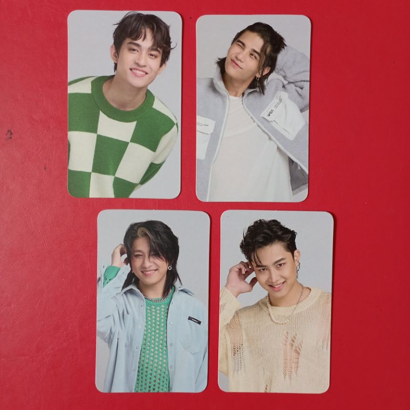SALE group set @8 pcs (bukan satuan) KinnPorsche official ori photocard pc versi lively