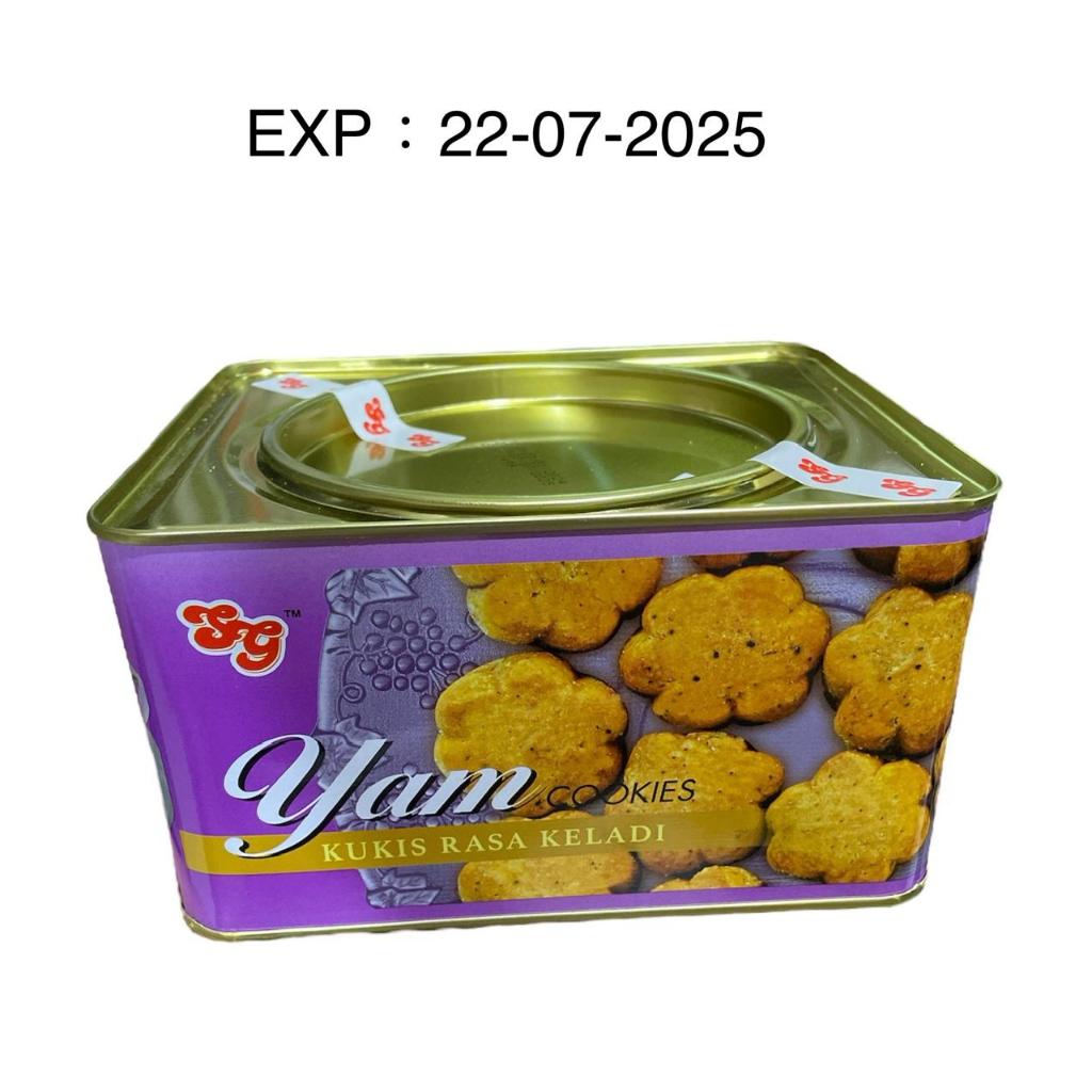 

SG YAM COOKIES Kukis Rasa Keladi 700gram/Kaleng
