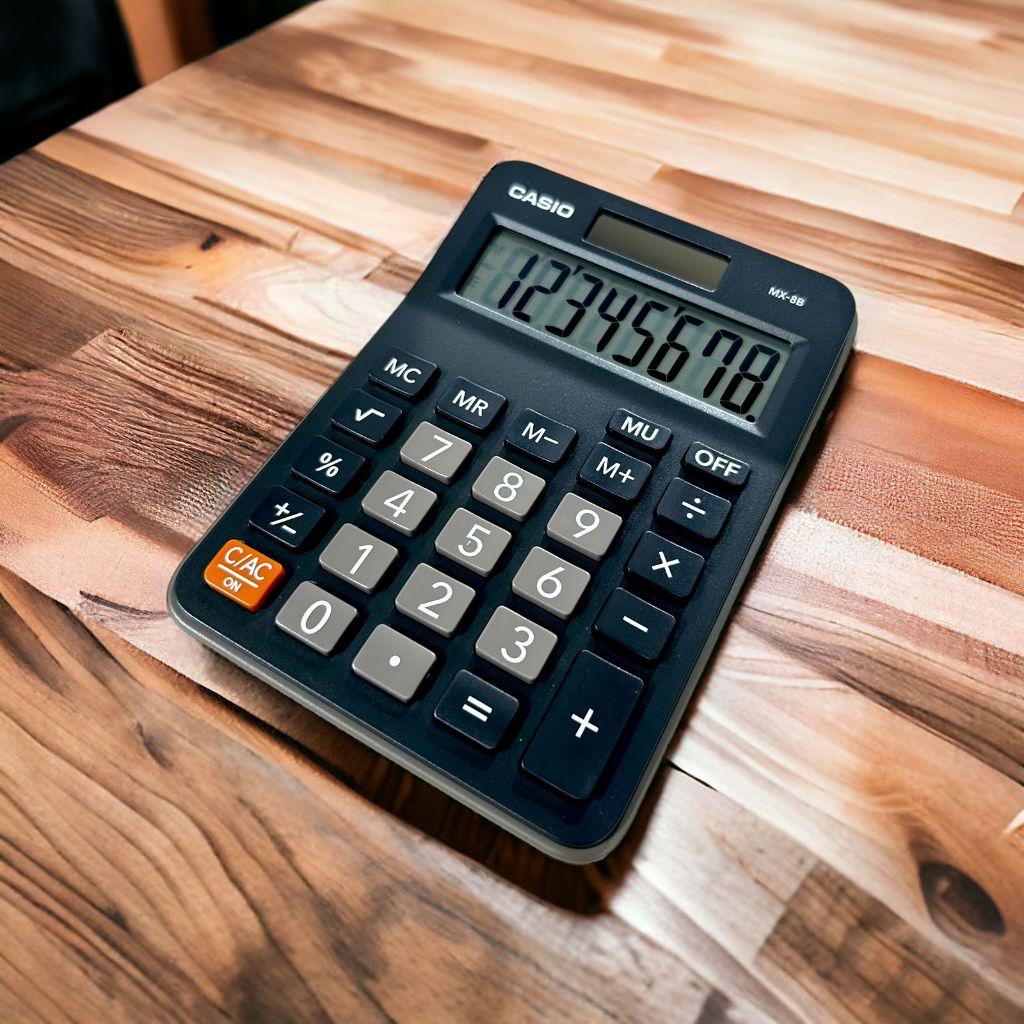 

Casio Kalkulator MX-8B - Kalkulator Toko/Dagang - Standard - 8 digit