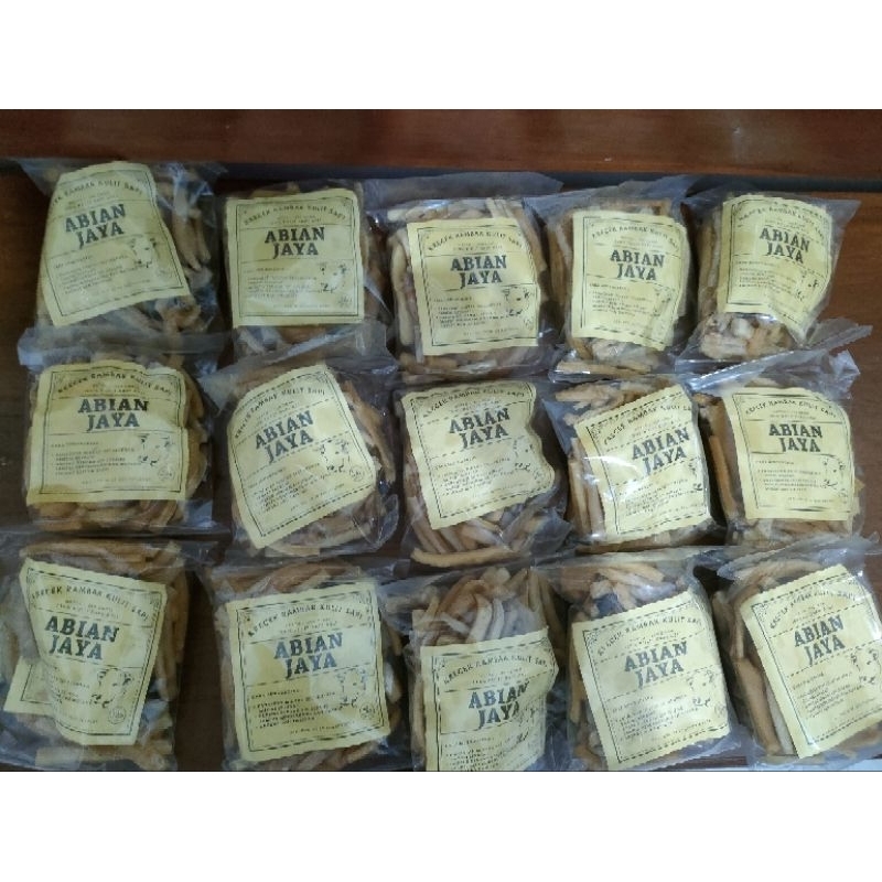 

Rambak sapi kualitas no 1 250gr