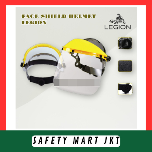 Full Face Shield LEGION Safety Muka APD pelindung wajah Gerinda Visor