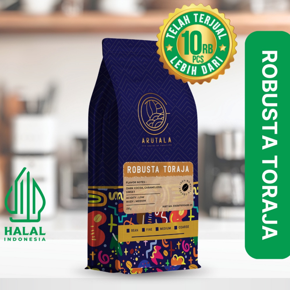 

ADE633 COD NEWPRODUCT ARUTALA Kopi Toraja Rantebua Robusta Coffee Indonesia 2 gr