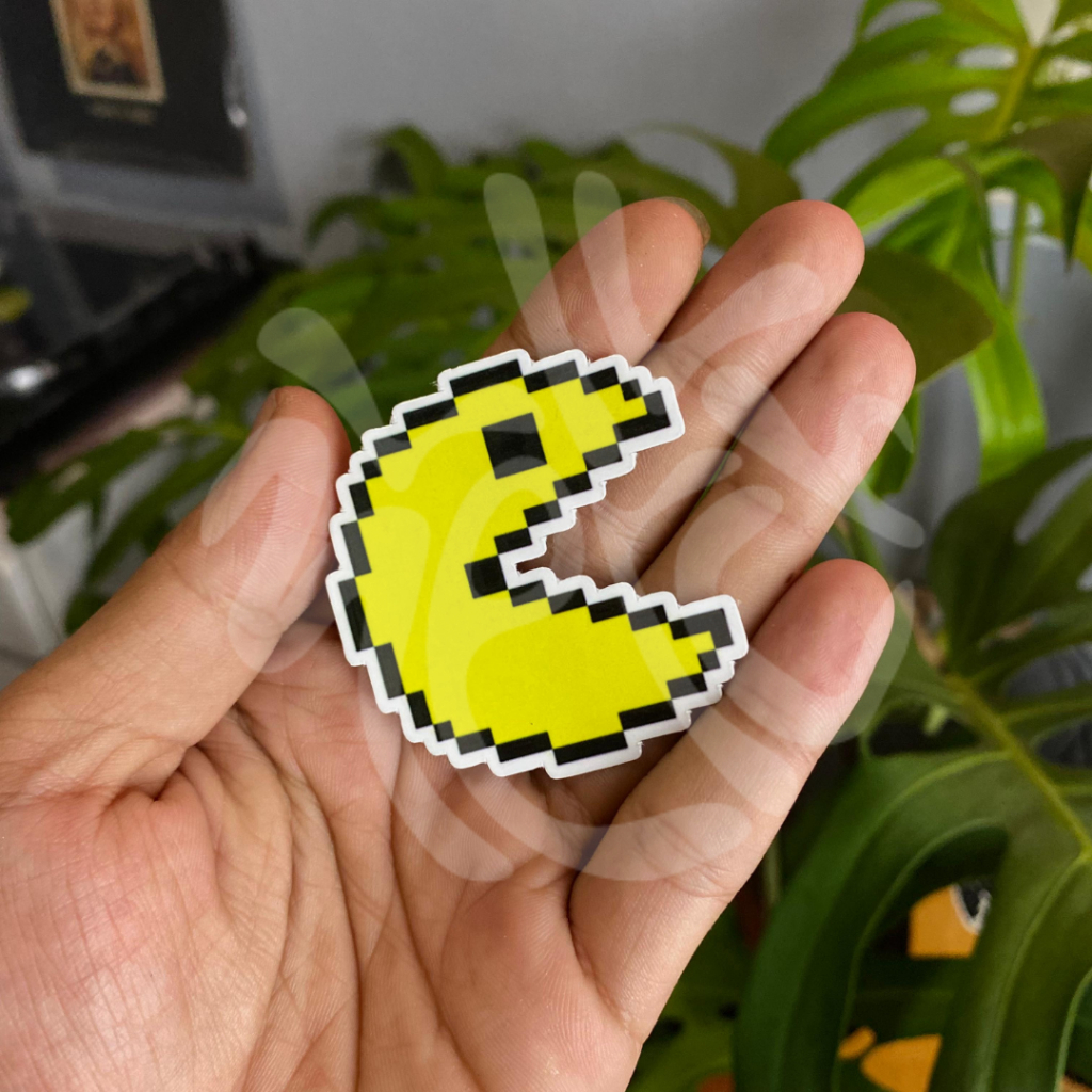 

sticker pacman pixel / sticker / aesthetic sticker / sticker tumblr / aesthetic sticker / stiker hp / stiker laptop / stiker helm / stiker satuan / stiker tahan air / sticker pack