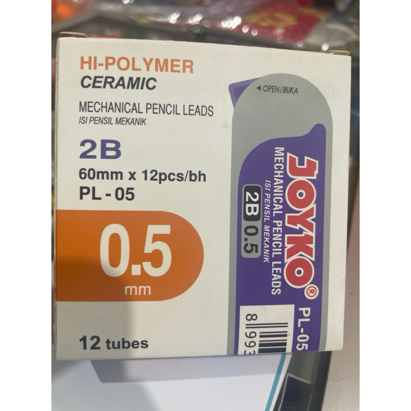 

Isi Pensil Mekanik 2B 0,5
