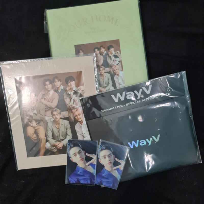 pc ar ticket beyond live wayv ten our home photobook + photoframe lucas photocard kolbuk resonance 2