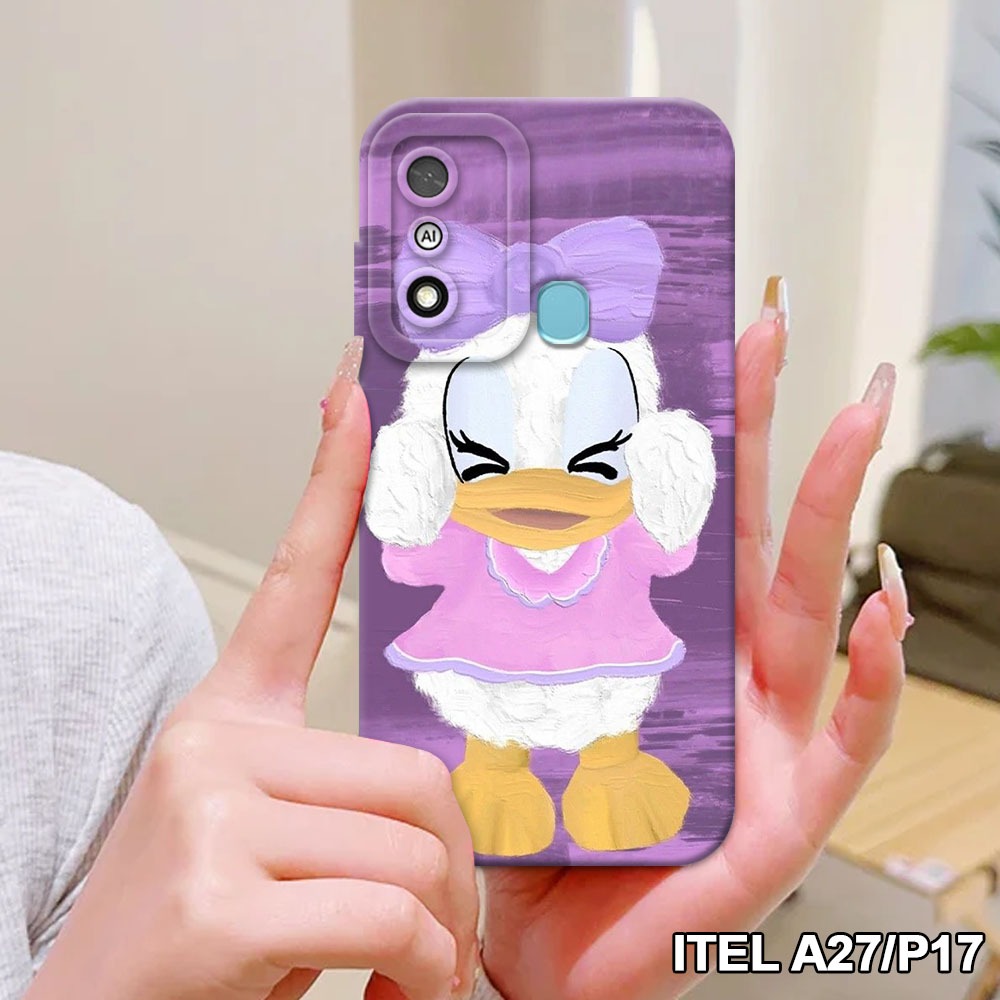 Case ITEL A27/P17 Terbaru - Fashion case Kartun (SK46) - Casing ITEL A27/P17 - Sukacase -  Softcase 