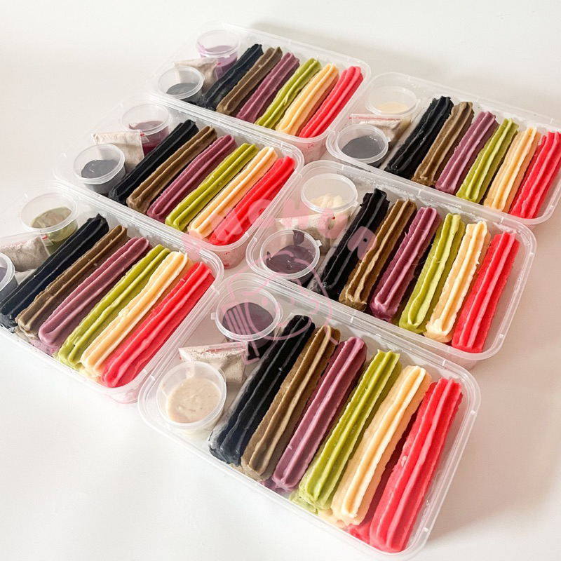 

PAKET CHURROS RAINBOW @ANCHUR.US