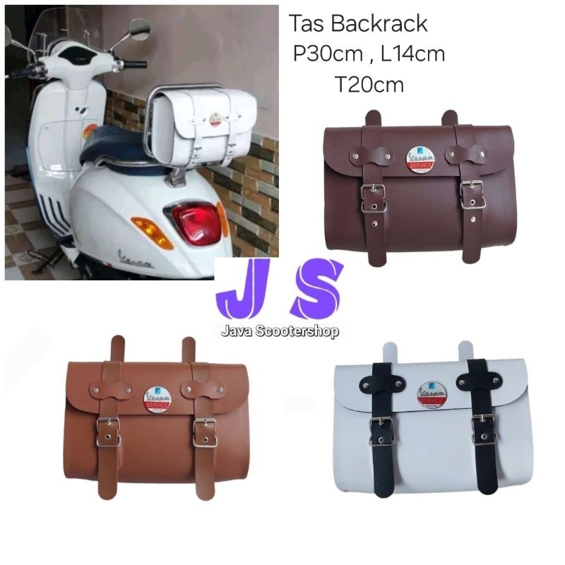 Tas Backrack / Sidebag Backrack Vespa / Aksesoris Vespa