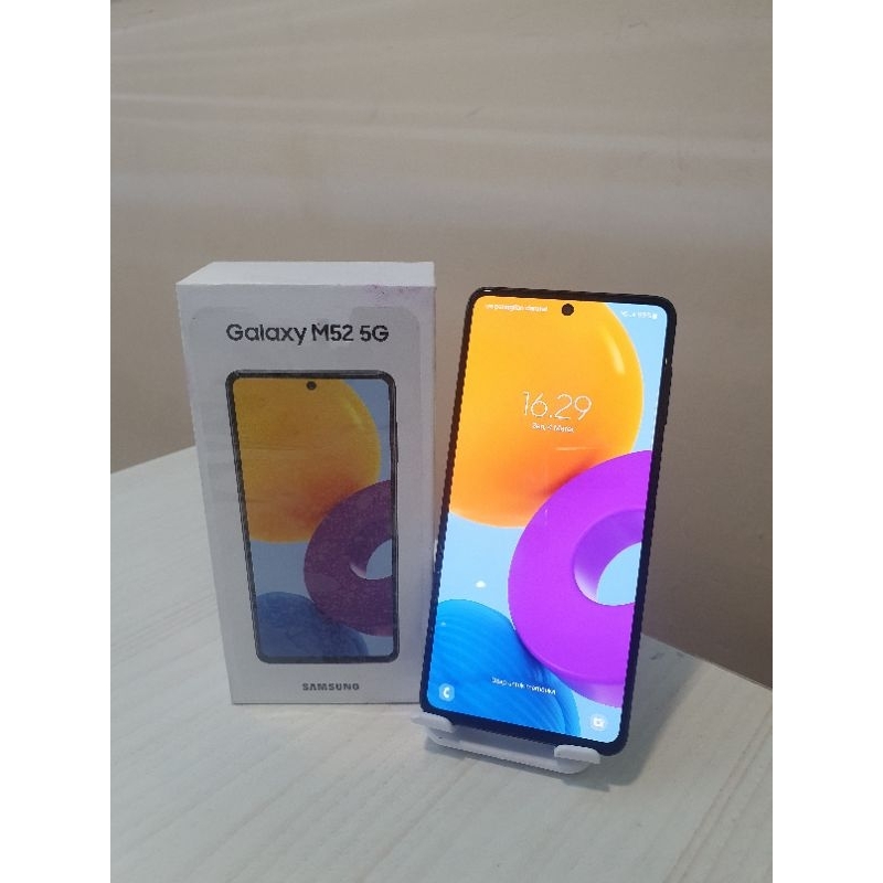 Samsung M52 5G 8/128 Resmi Second berkualitas