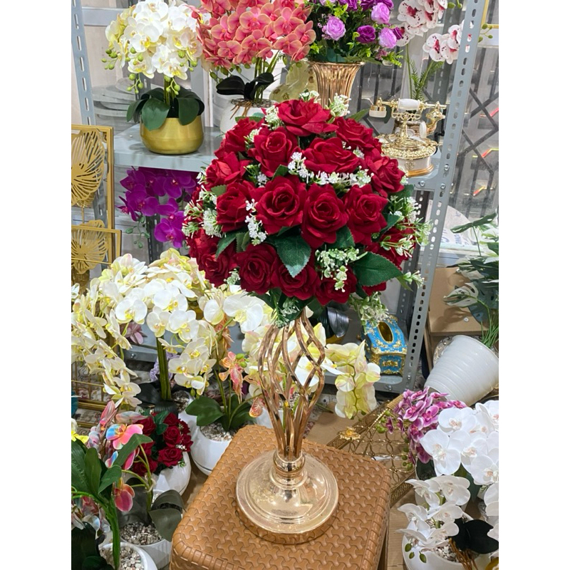 VAS MERMAID JUNTAI/ VAS WEDDING/VAS KANDIL / VAS Piala ulir IMPORT / VAS GOLD TINGGI ESTETIK