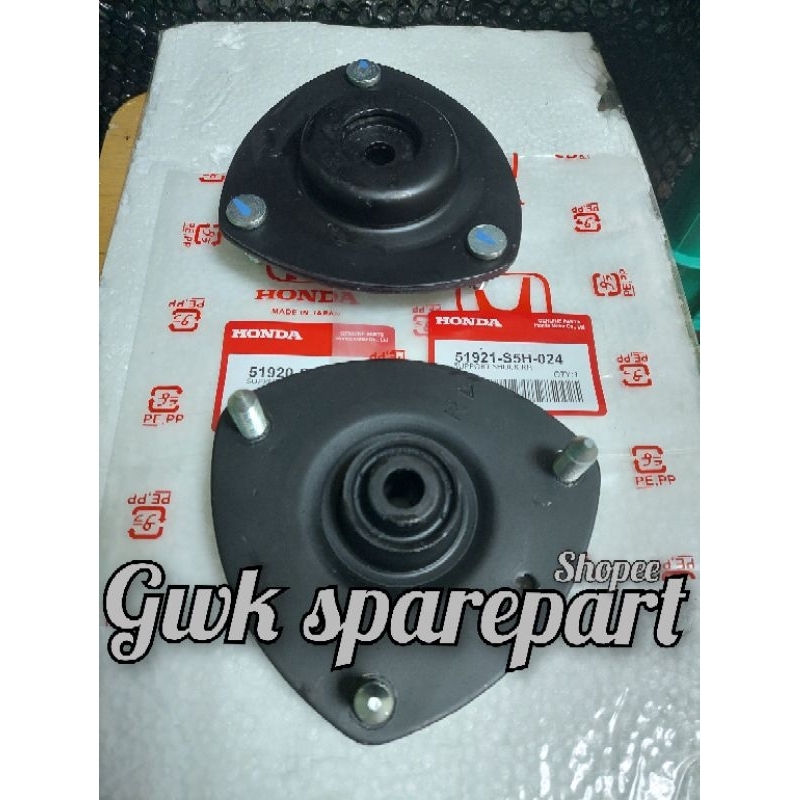 Support shock breaker depan 1set kiri-kanan Honda Civic vti 2001-2005 Ori