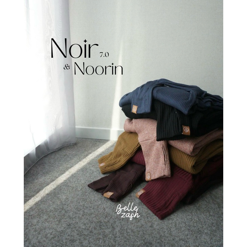 NOIR & NOORIN ABAYA BY BELLEZASH