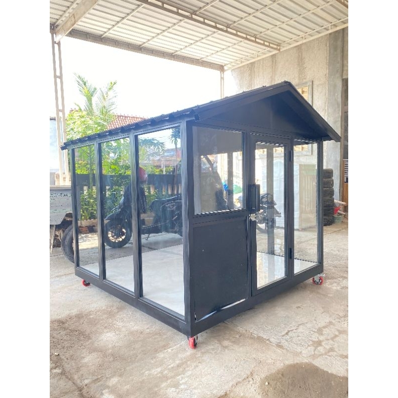 Kandang anjing Ac mewah sultan rumah hewan besi outdoor kuat