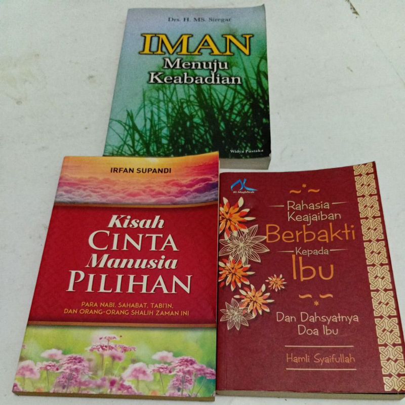 ORI RAHASIA KEAJAIBAN BERBAKTI KEPADA IBU/ IMAN MENUJU KEABADIAN /KISAH CINTA MANUSIA PILIHAN
