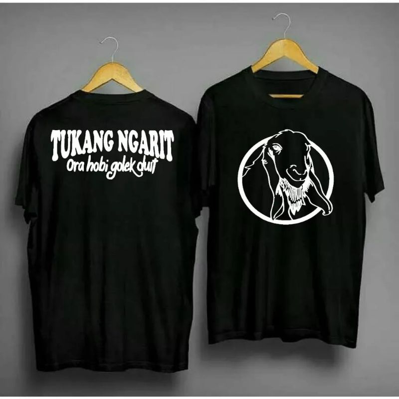 KAOS TUKANG NGARIT ORA HOBI GOLEK DUIT WEDUS SILUET