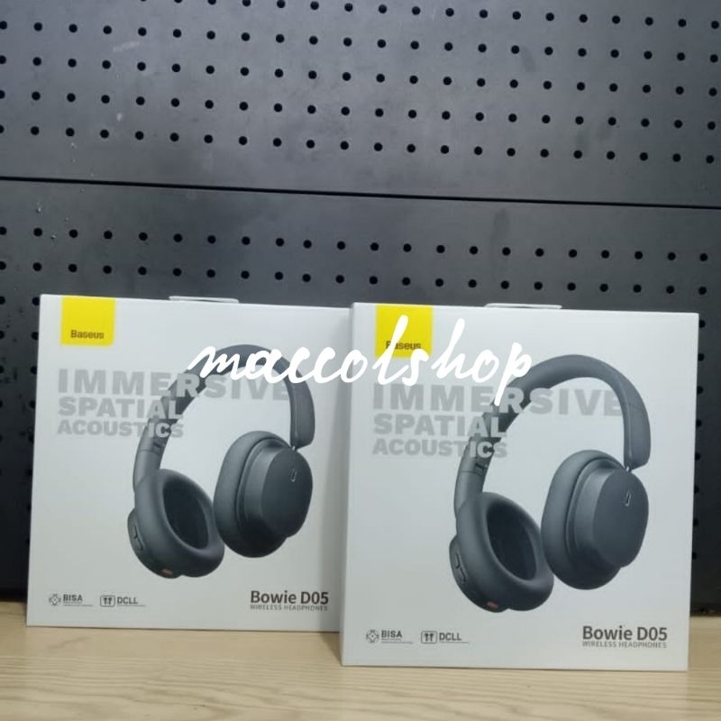 BASEUS bowie D05 wireless headphones / headset bando bluetooth baseus D05 original