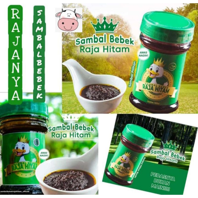 

SAMBAL BEBEK RAJA HITAM PEDAS