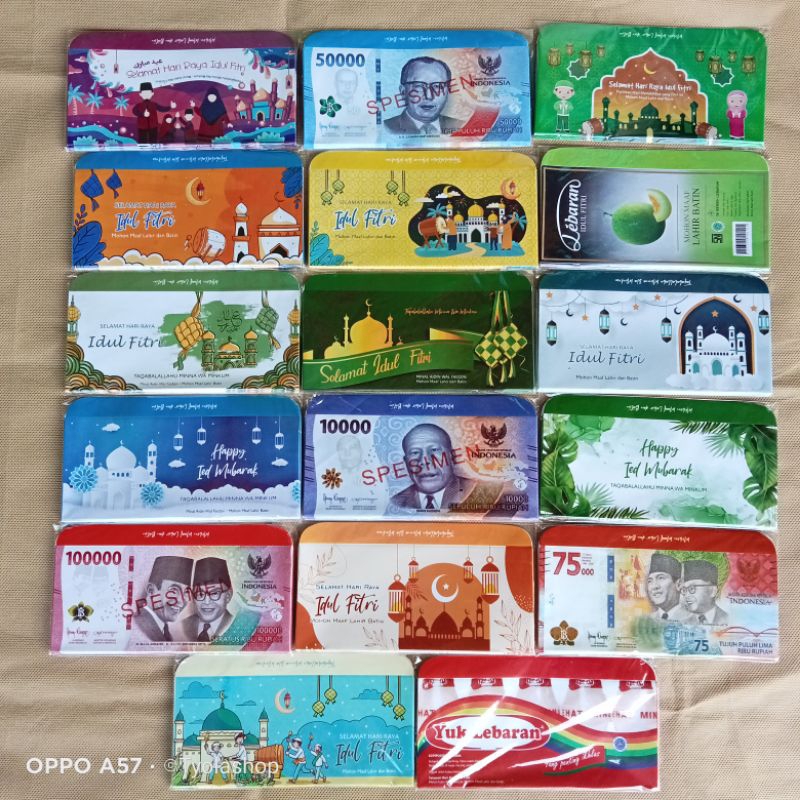 

(GROSIR) AMPLOP LEBARAN JUMBO UANG TIDAK DILIPAT READY STOK IDUL FITRI SIAP PAKAI