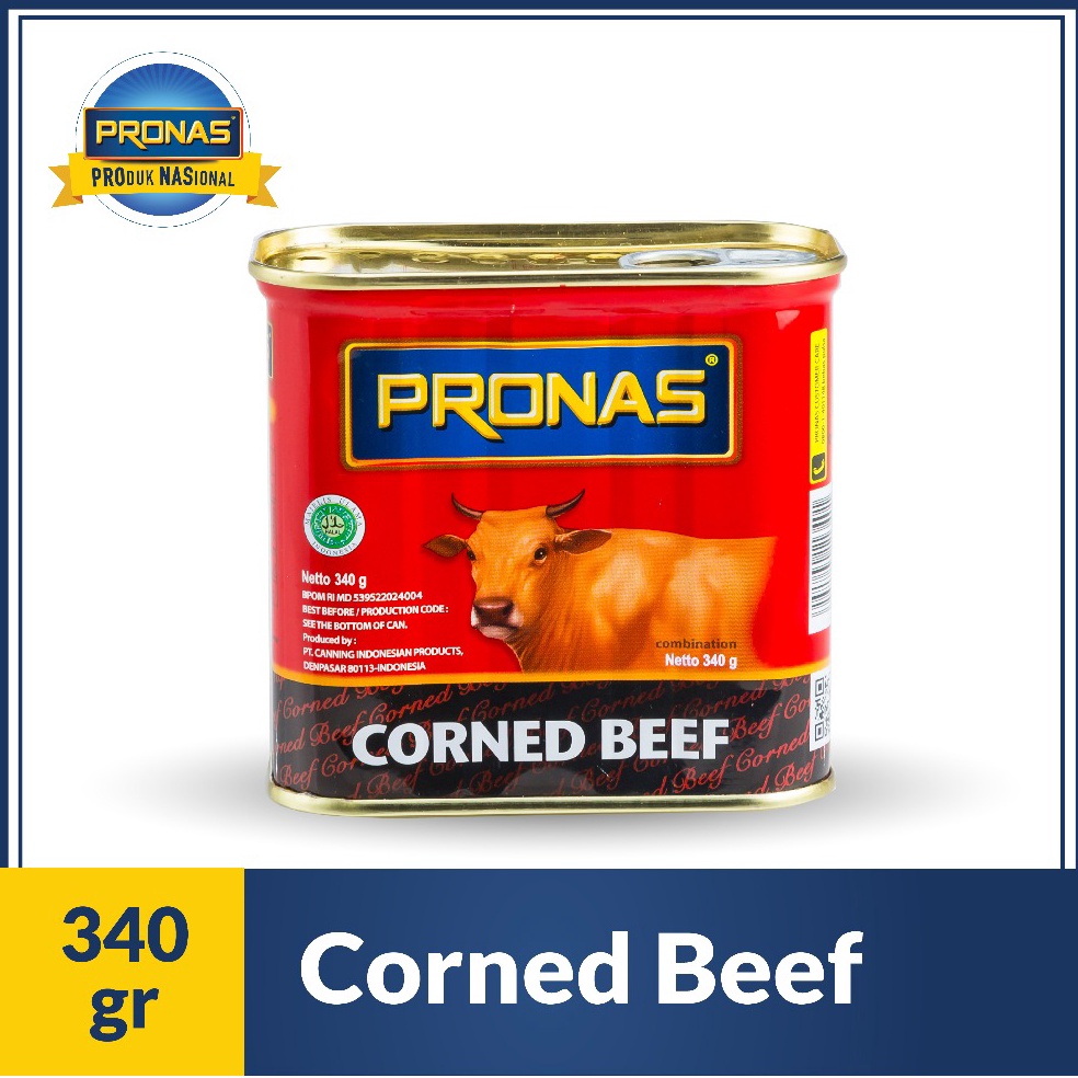 

QUC255 HOT Pronas Kornet Sapi 34 g dengan kemasan EOE