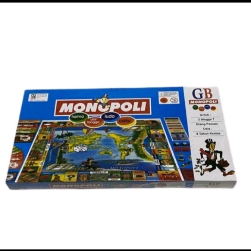 MONOPOLI GB MAINAN MONOPOLI JADUL