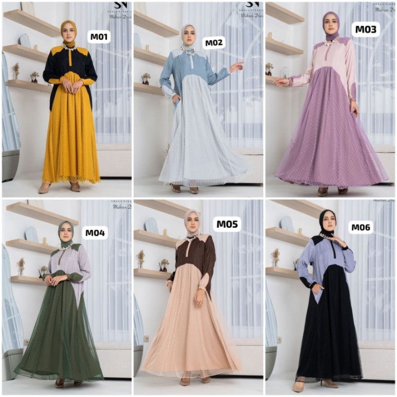 Dress Gamis syar'i Shalu Nisabila