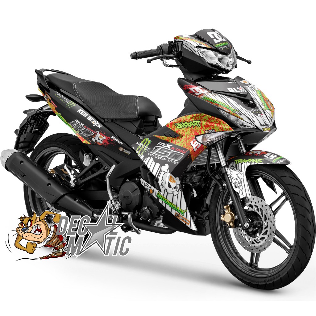 Decal MX KING 150Full Body Stiker Motor Yamaha Jupiter MX King 150 Full Body - Kenblock Hoonigan