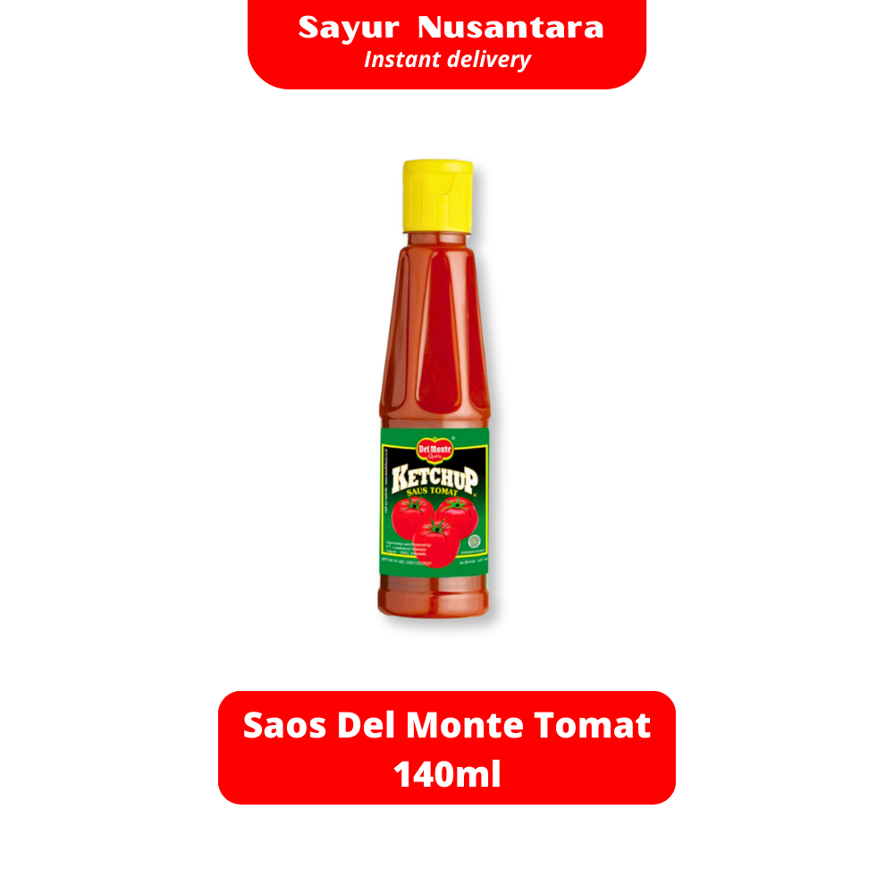 

Saos Del Monte Tomat 140ml - Sayur Nusantara