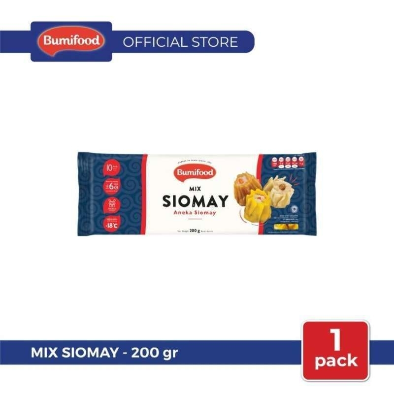

Bumifood Siomay Ayam & Udang & Ikan / Mix Siomay | Berat Bersih 200gr