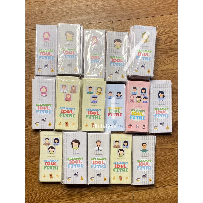 

Amplop Lebaran Custom isi 10