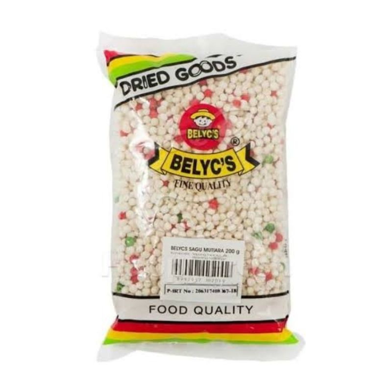 

BELYCS SAGU MUTIARA 200GR UNTUK CAMPURAN MAKANAN/MINUMAN