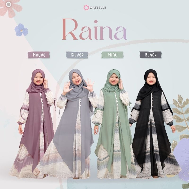 ORIBELLE INDONESIA | RAINA BY ORIBELLEKIDS ORIGINAL | DRESS MOTIF ETHNIC TERBARU | GAMIS ETNIK BAHAN