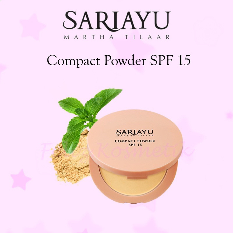 SARIAYU MARTHA TILAAR || bedak compact padat sari ayu spf 15 kuning langsat