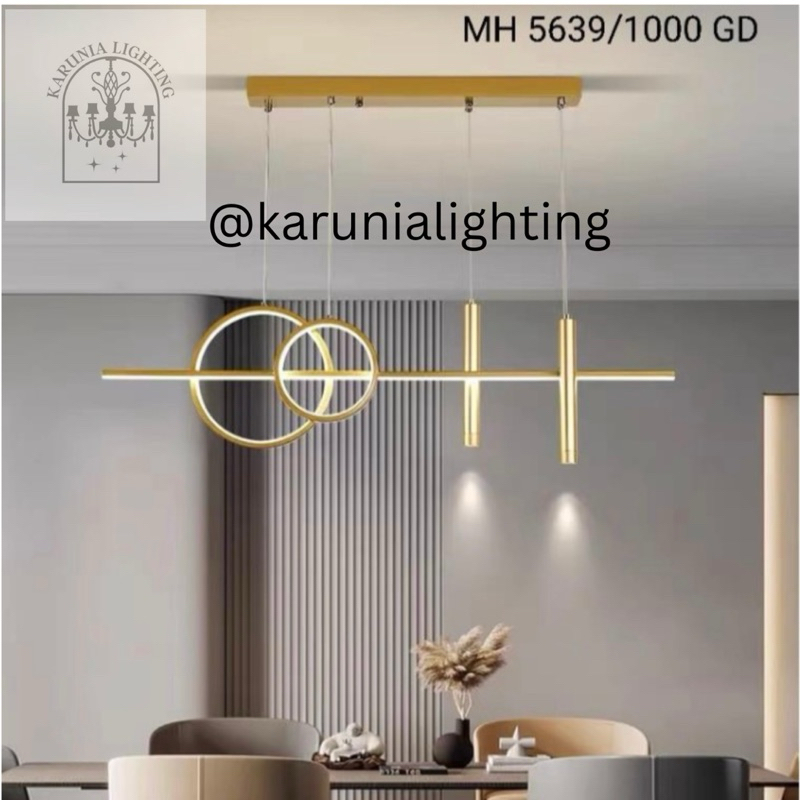 Lampu Gantung Modern Island Led 3 Colours