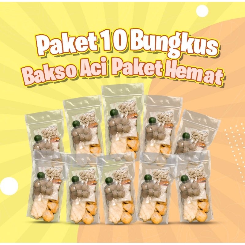 

10 PAKET BASO ACI MOM HISYAM SI PALING NIKMAT MURAH+BAWANG GORENG