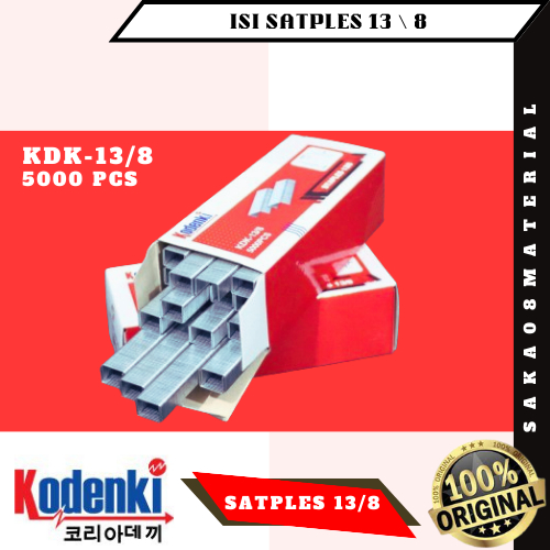 

PROMO ISI STAPLES TEMBAK 13/8 MM KODENKI ORIGINAL TERBARU / GUN TRACKER / ISI STAPLES TEMBAK JOK MOTOR KURSI / STAPLER / STEPLES / STREPLES / REFIL ISI STAPLES TERLARIS @SAKA08MATERIAL