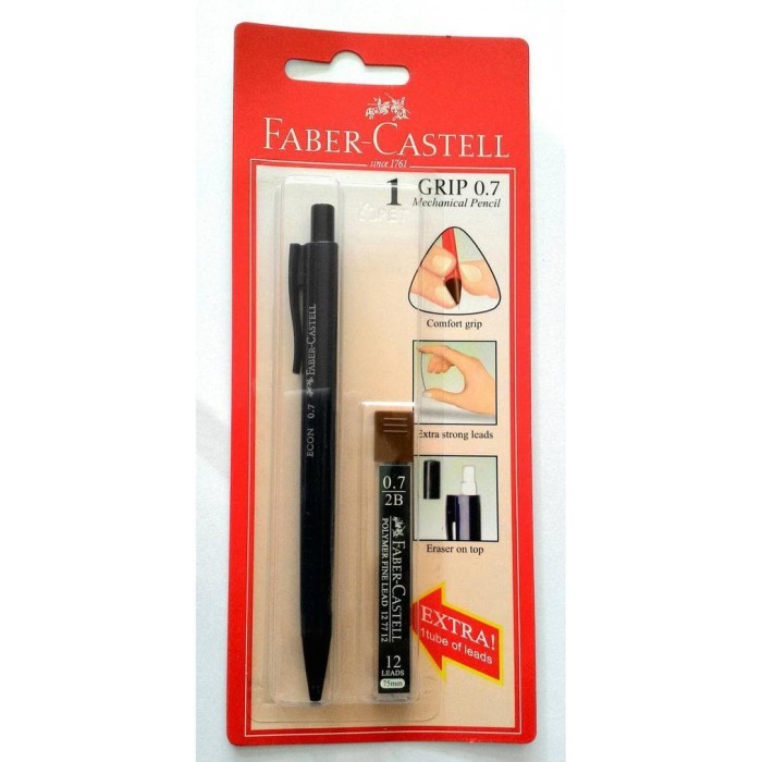 

PENSIL MEKANIK FABER CASTELL GRIP 0,7 135101