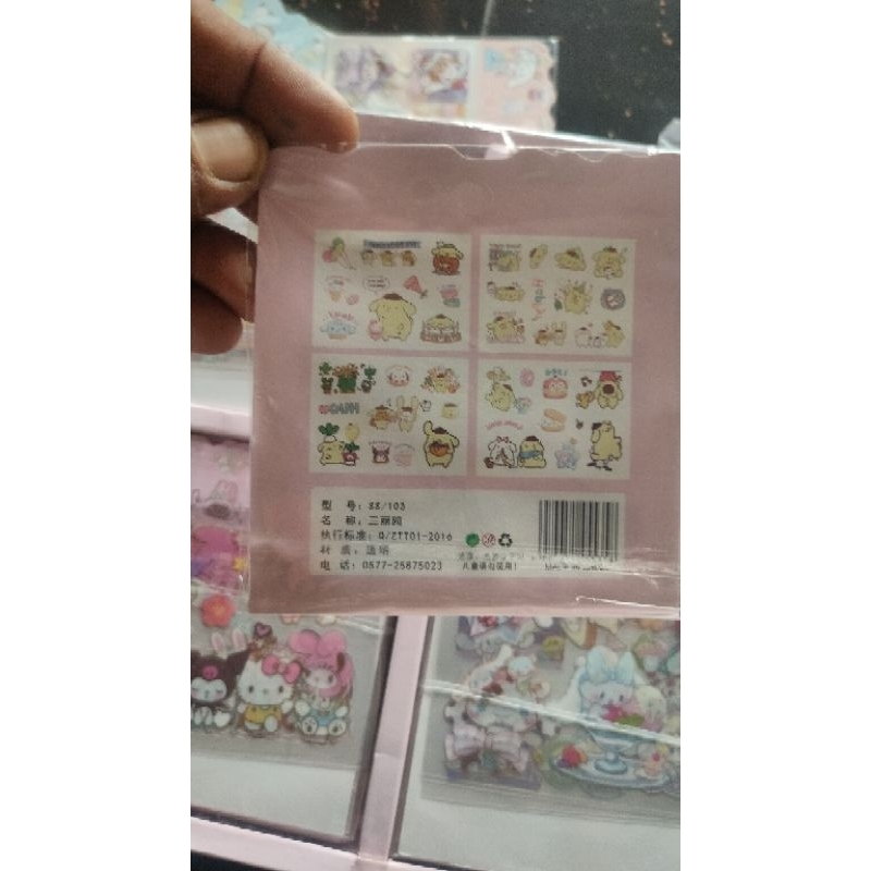 

Promo Stiker Kuromi 1pak 96set Murah