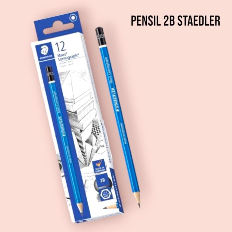 

PENSIL 2B STAEDLER 1 PACK ISI 12PCS