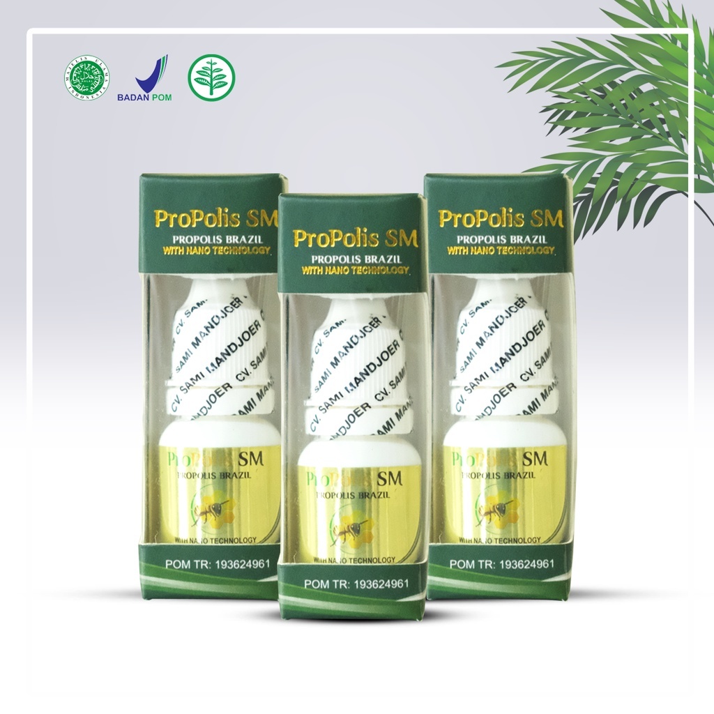 Obat Telinga Tersumbat - Obat Telinga Berair dan Bau, Gatal, Tetes Telinga Berdengung Propolis SM