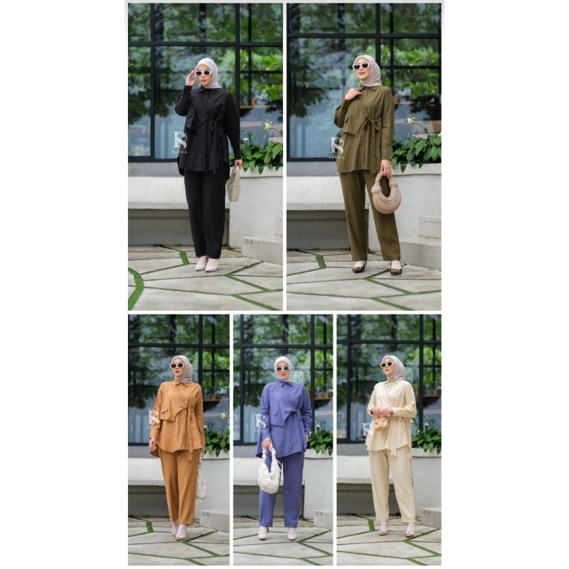 AMORA SET BY RAFIKA STORE/ONE SET BY RAFIKA STORE