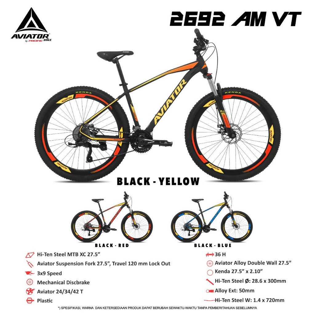 MTB 27.5 AVIATOR 2692 AM VT