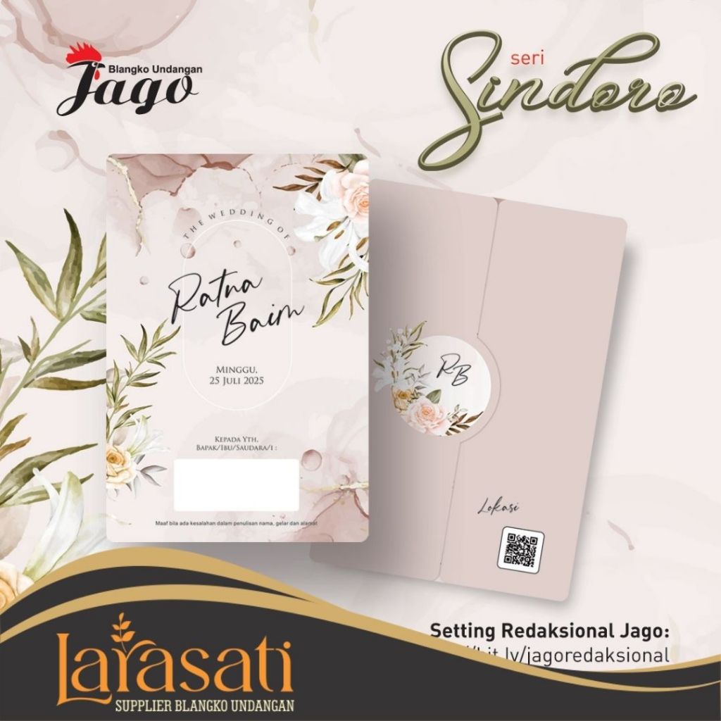 BLANGKO UNDANGAN JAGO 75 - HARGA MURAH TAMPILAN MEWAH FREE KATALOG DAN FILE SETTING