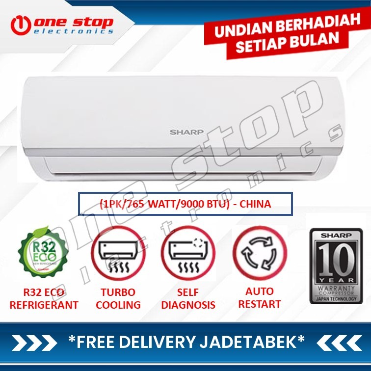 SHARP AH-A9ZCY / 9ZCY / 9 ZCY AC Split Standard R32 1 PK