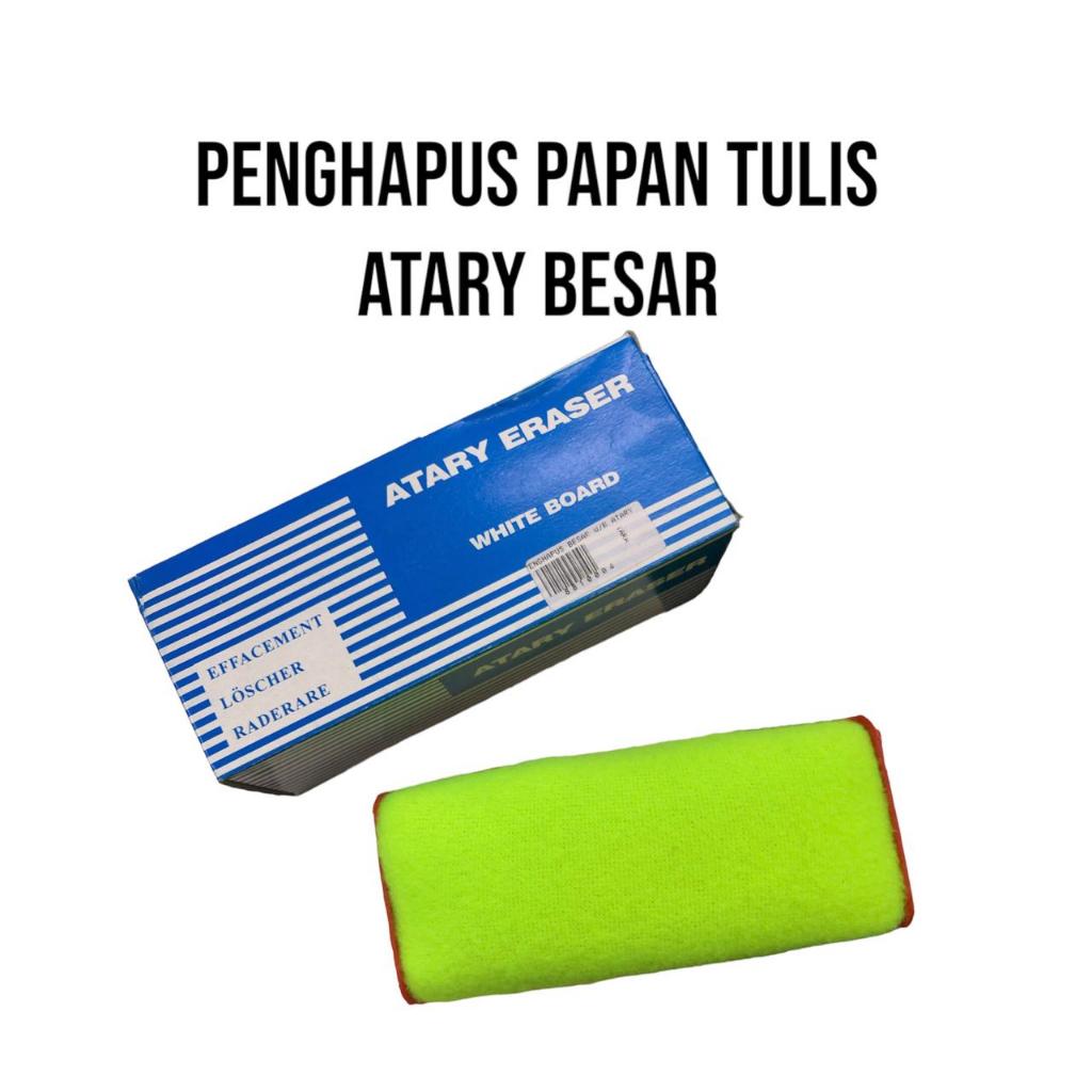 

PENGHAPUS PAPAN TULIS ATARY BESAR DAN KECIL