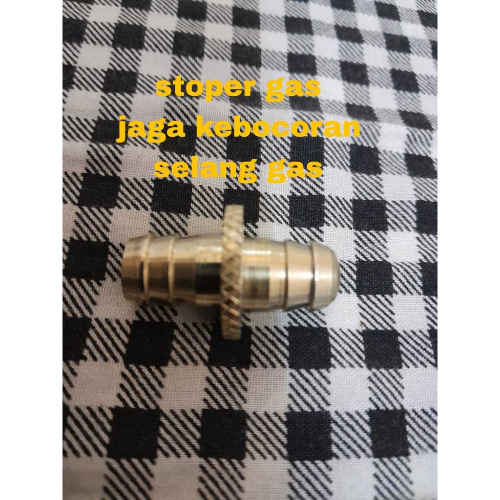 injektor selang gas - ventilator selang gas - stoper gas jaga bocor